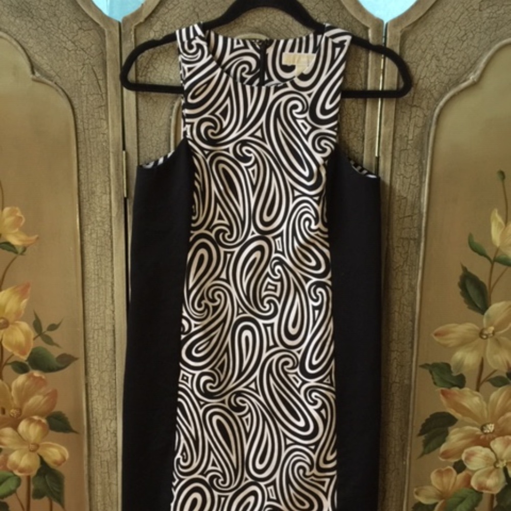 MICHAEL KORS black/white dress Size 2